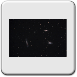 Leo triplet galaxy M65, M66 y NGC3628